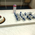 Eetu Jokelan mitalikahvien tarjoilut. Kuva Heidi Vierimaa.